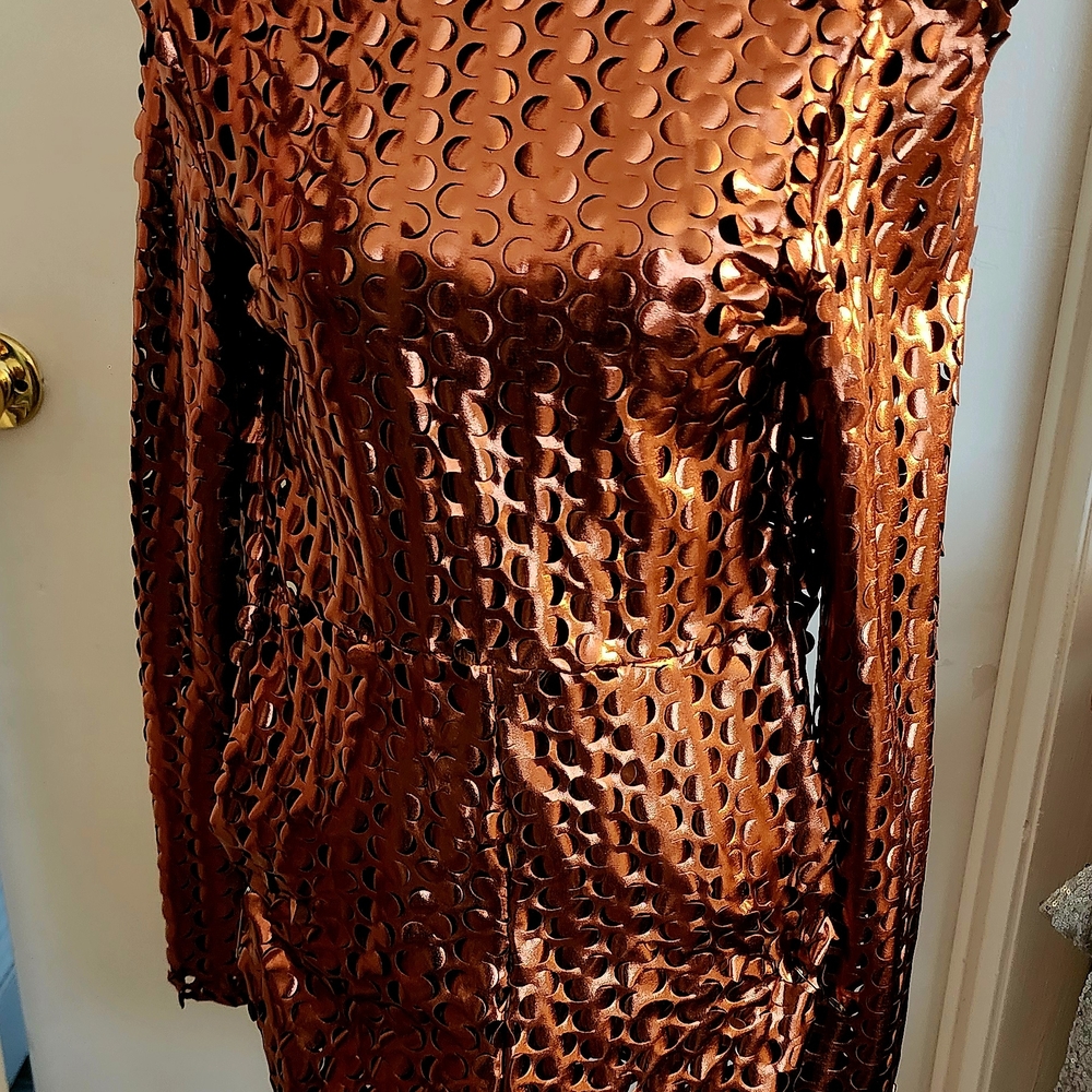 Elegant Copper Romper